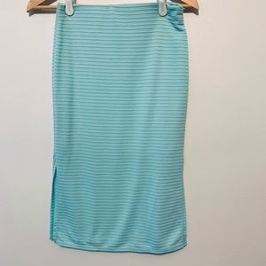 Light blue skirt